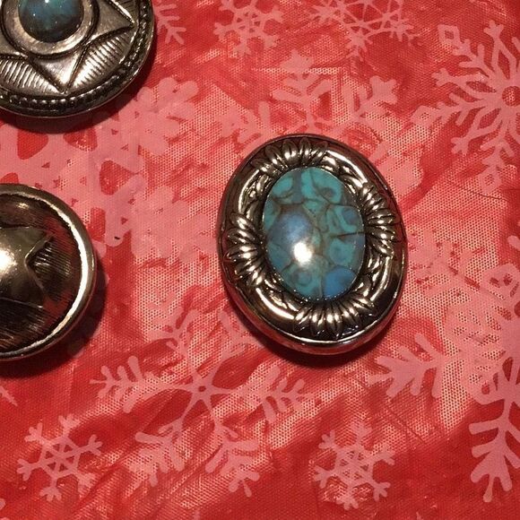 Vintage button covers from Noni New York set of 5 - Picture 4 of 7